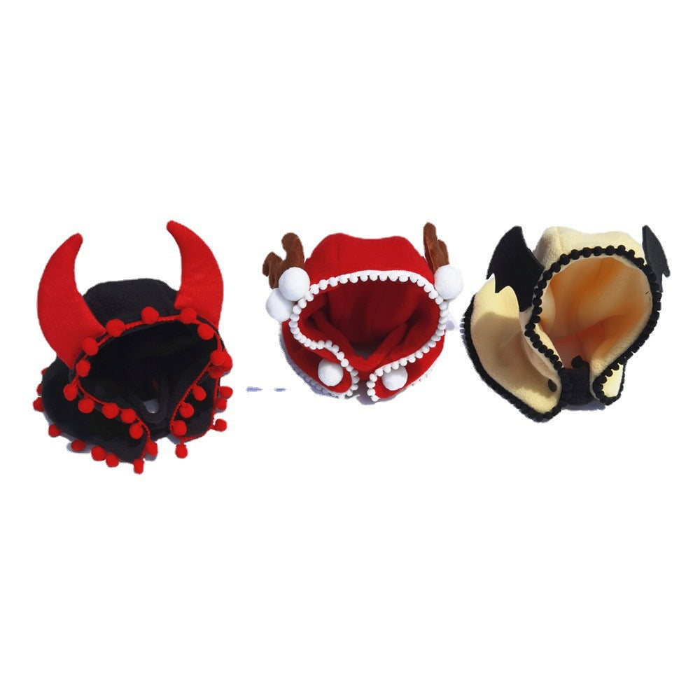 Halloween Christmas New Pet Clothes Hooded