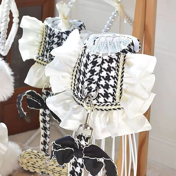 Dog Cat Classic Style Hand Holding Rope Vest Chest Back Clothes