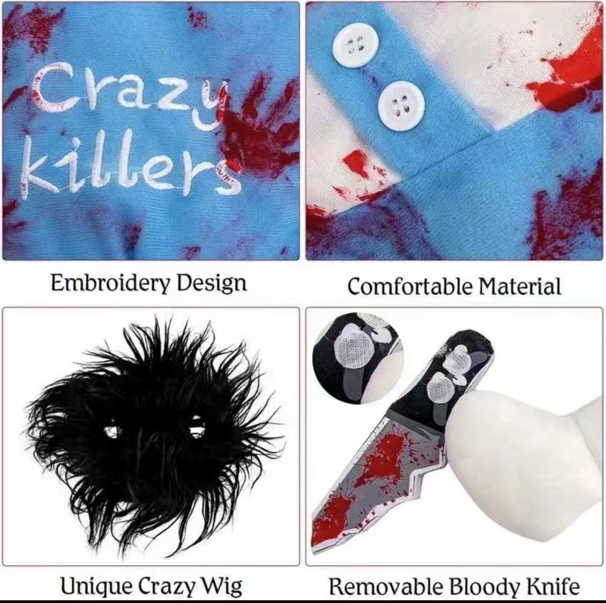 Pet Bloody Little-girl Style Clothes Pet Costume Halloween Christmas Clothes Cat And Dog Sand Carving Whole Clothes