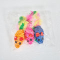 Color Sisal Mouse Cat Teaser Toy Molar Grinding Claw