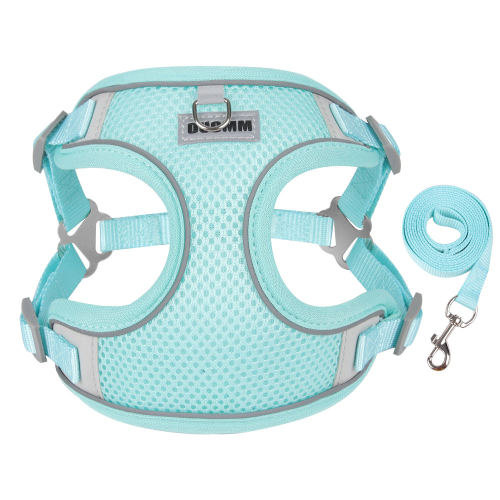 Dog Leash Teddy Breathable Pet Chest Strap