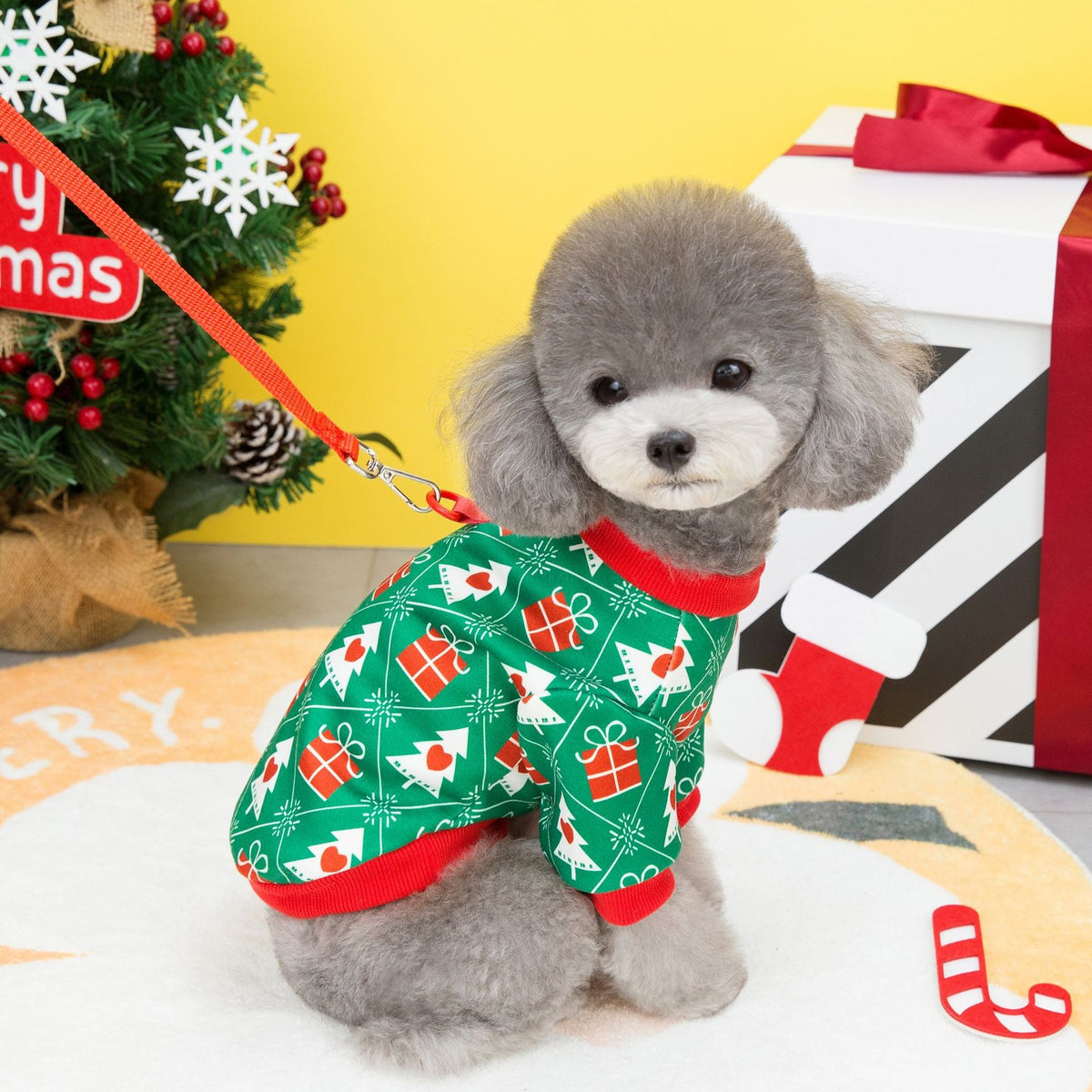 Festive Autumn And Winter Warm 24 Christmas Tree Sweater