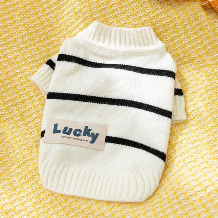 Ins Korean Warm Pet Knitted Sweater Autumn And Winter