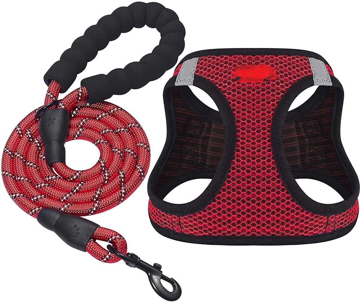 New Pet Harness, Vest-Style Dog Leash, Reflective Breathable Dog Rope, Pet Supplies Wholesale