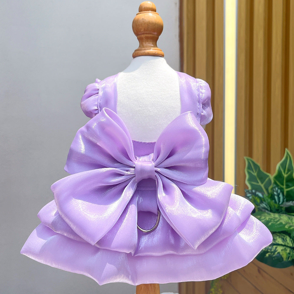 Pet Wedding Dress Dog Cat Clothes
