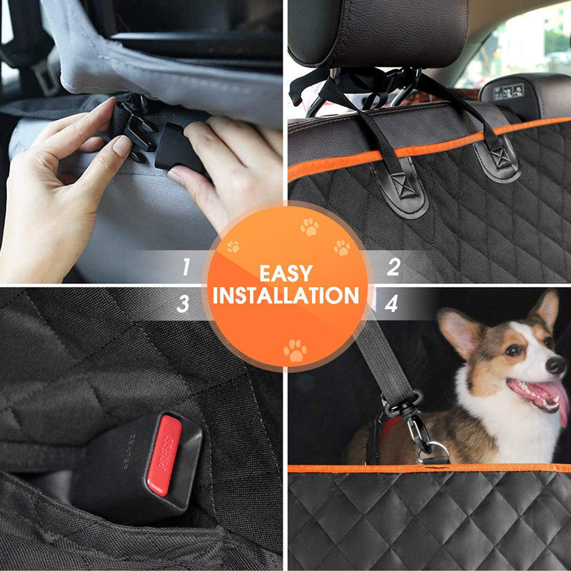 Car Pet Mat Safety Full Coverage, Car Rear Pet Mat, Dirt-resistant Cat And Dog Pet Seat Mat Factory Direct Sales