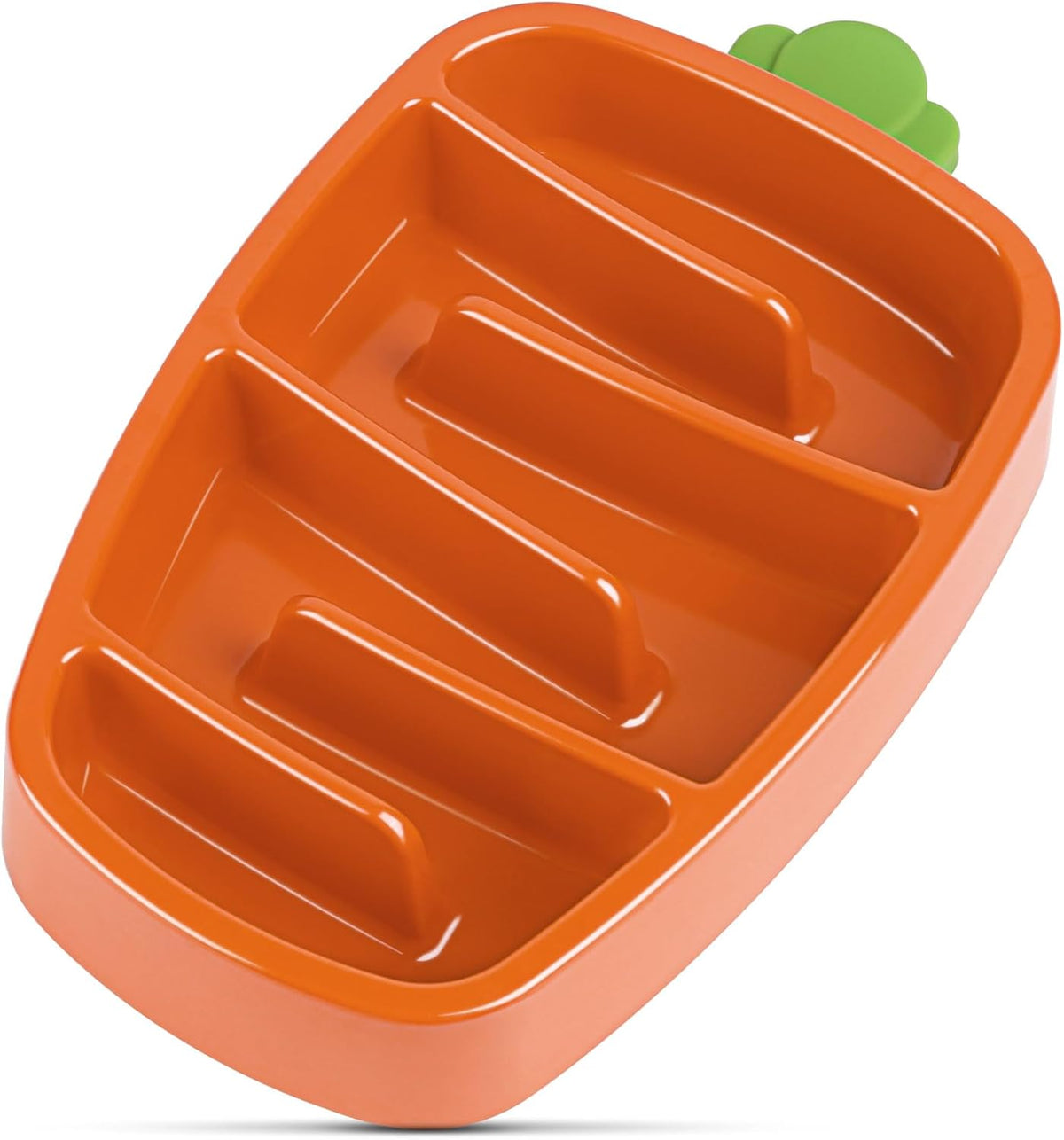 Slow Feeder Dog Bowl, Dog Food Bowl For Small & Medium-Sized Dogs, Carrot Design Dog Bowls,Non-Slip Dog Slow Feeder Bowls, Pet Slow Feeder Bowl For