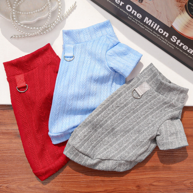 Early Autumnwinter Base-layer Stretchy Pet Dog And Cat Clothing