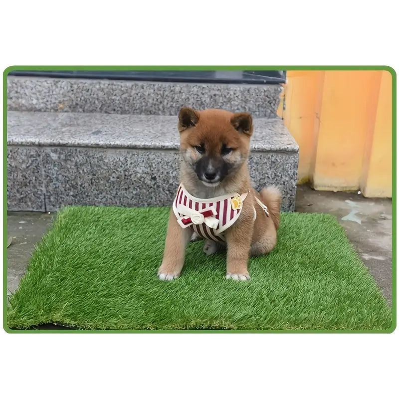 Artificial Grass Dog Toilet Mat Pet Training Lawn Mat Washable Reusable Cat And Dog Toilet Training Mat Dog Peeing Lawn