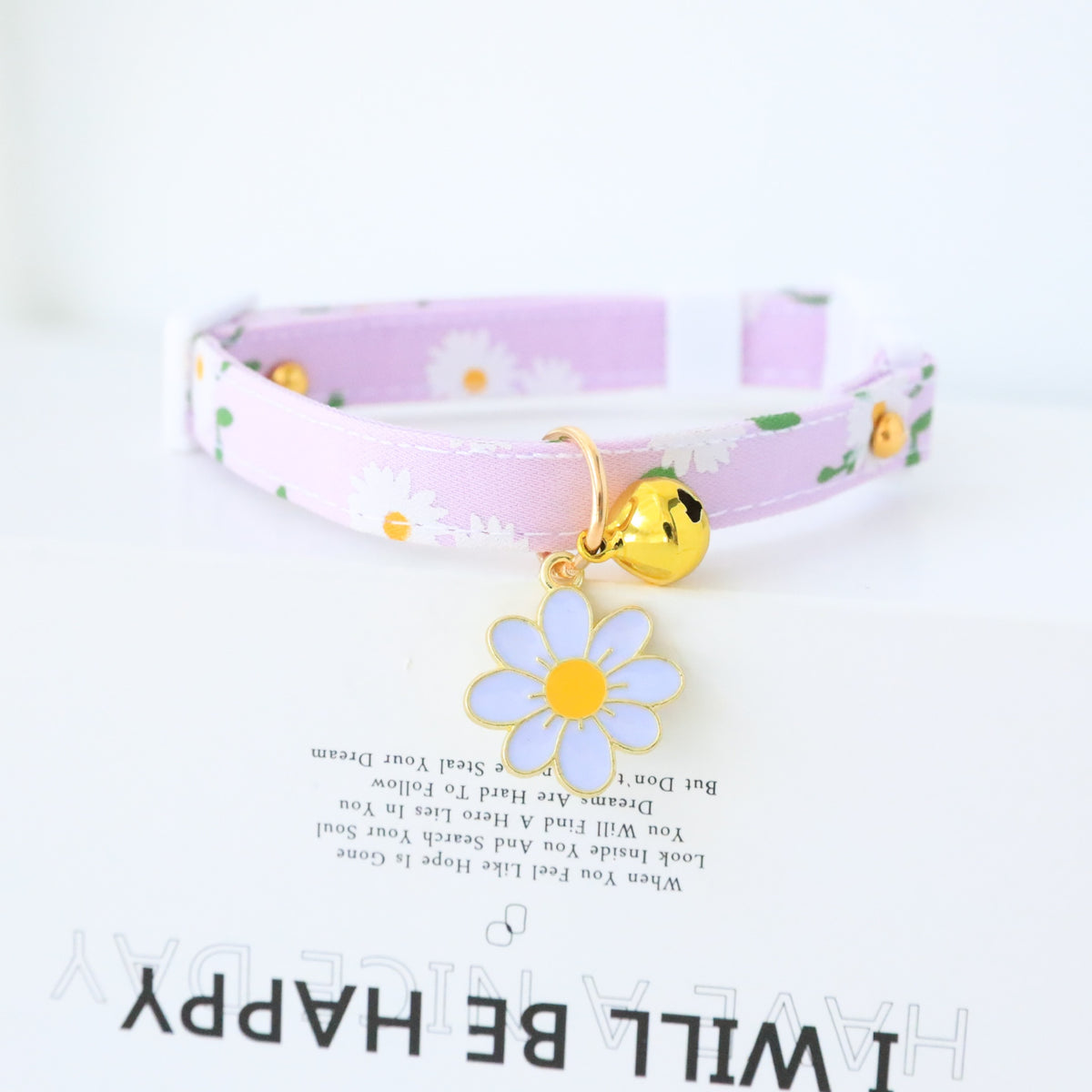 Kitten And Dog Bell Safety Clip Necklace Accessory