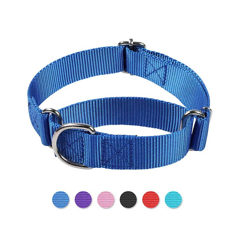 Cat And Dog Collar Adjustable Nylon Explosion-proof Dog Harness Hand Holding Rope Pet Supplies