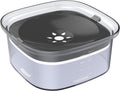 Dog Water Bowl 2L No Spill Dog Bowl Large Capacity Spill Proof Slow Water Feeder No Splash Dog Bowl Pet Water Dispenser Vehicle Carried Travel Slow