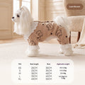 Pet Fleece-lined Four-legged Warm Fleece Coat