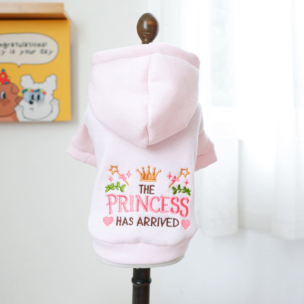 Pet Clothes Dog Cat Clothes Hooded Little Princess Sweater