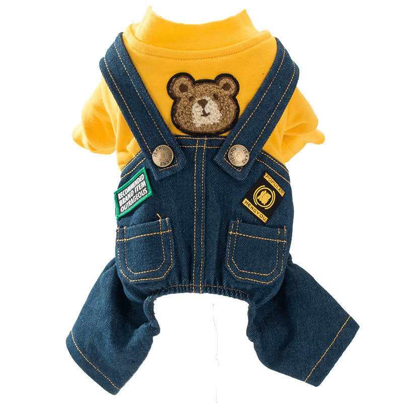 Dog Clothes Small Dog Pet Autumn And Winter Thin Clothing