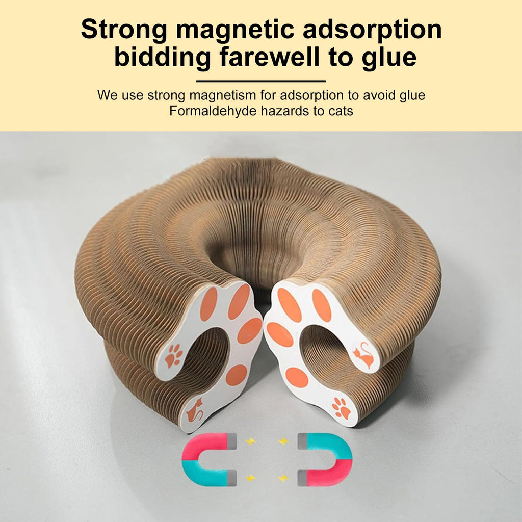 Cat Accordion Cat Toy Kitty Kurlz Cat Toy Ball Scratch Pad Magic Organ Cat Scratching Board Cat Scratcher