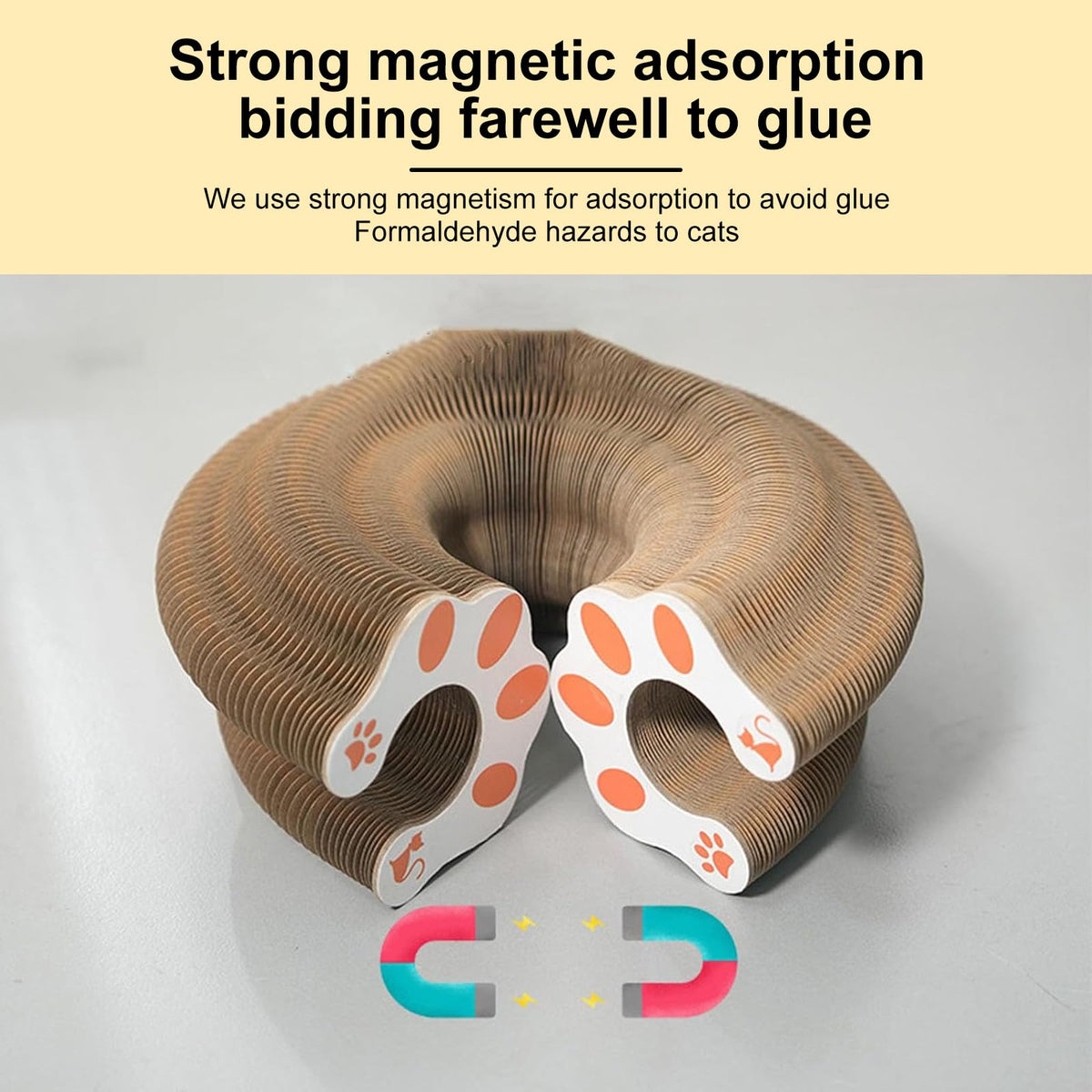 Cat Accordion Cat Toy Kitty Kurlz Cat Toy Ball Scratch Pad Magic Organ Cat Scratching Board Cat Scratcher