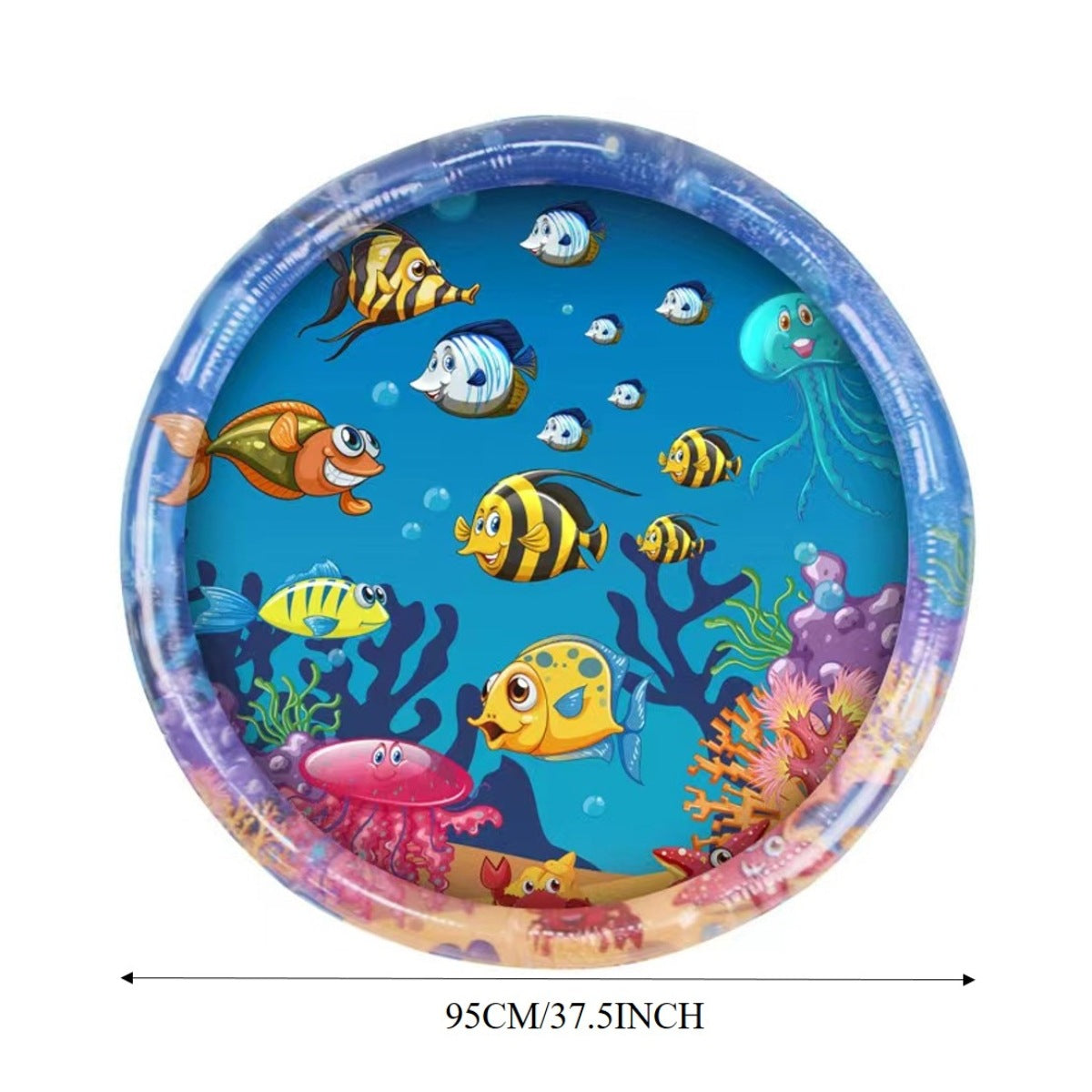Water Sensory Playmat For Cats Thickened Upgraded Cat Dog Toys Bored Pet Animals Cat Kicker Toys Self Play Mat Interactive Toys Pet Water Sensory Mat