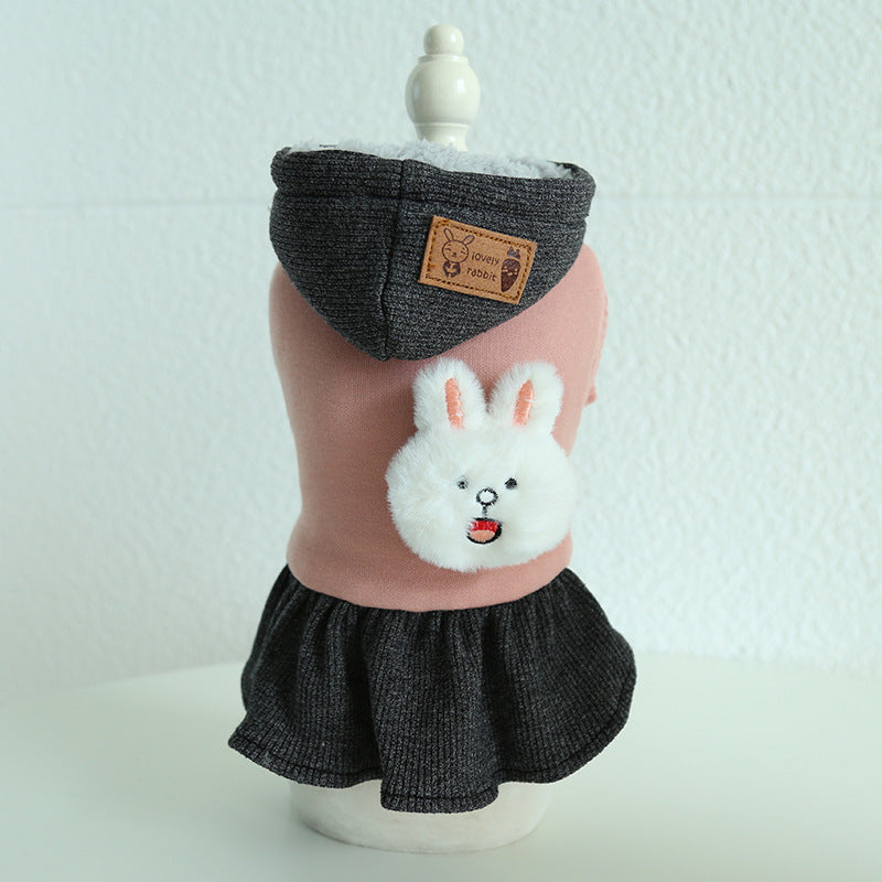 Lesser Panda Star Grid Pet Dog Clothes