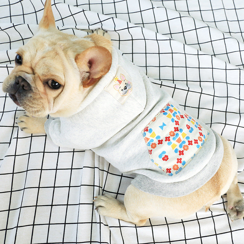 ummer hooded sweatshirt pug dog fight