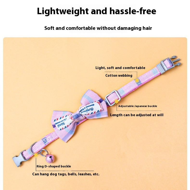 Cute Collar Necklace Pet Decorations