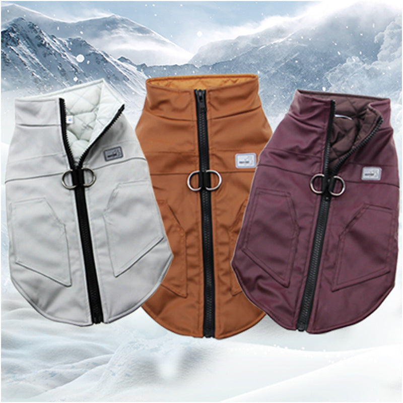 Thick autumn and winter warm vest