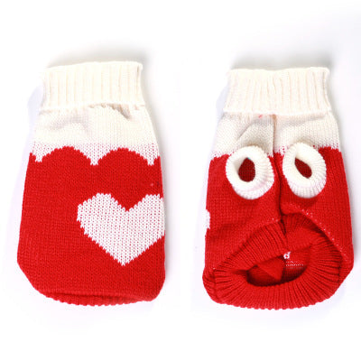 Winter Cartoon Cat And Dog Warm Clothes Jacket
