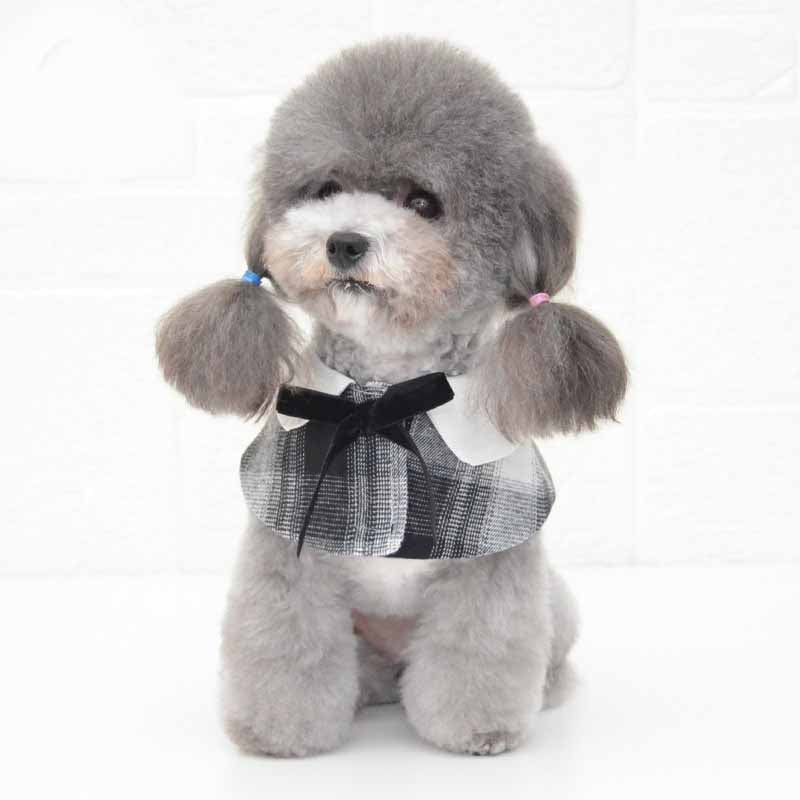 Fashion Simple Pet Shawl Bow Tie Bib