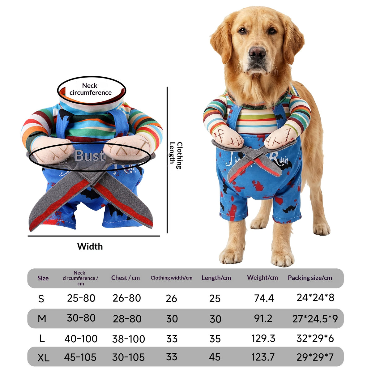 Pet Costume Cat Transformation Funny Holiday Dress-Up Outfit