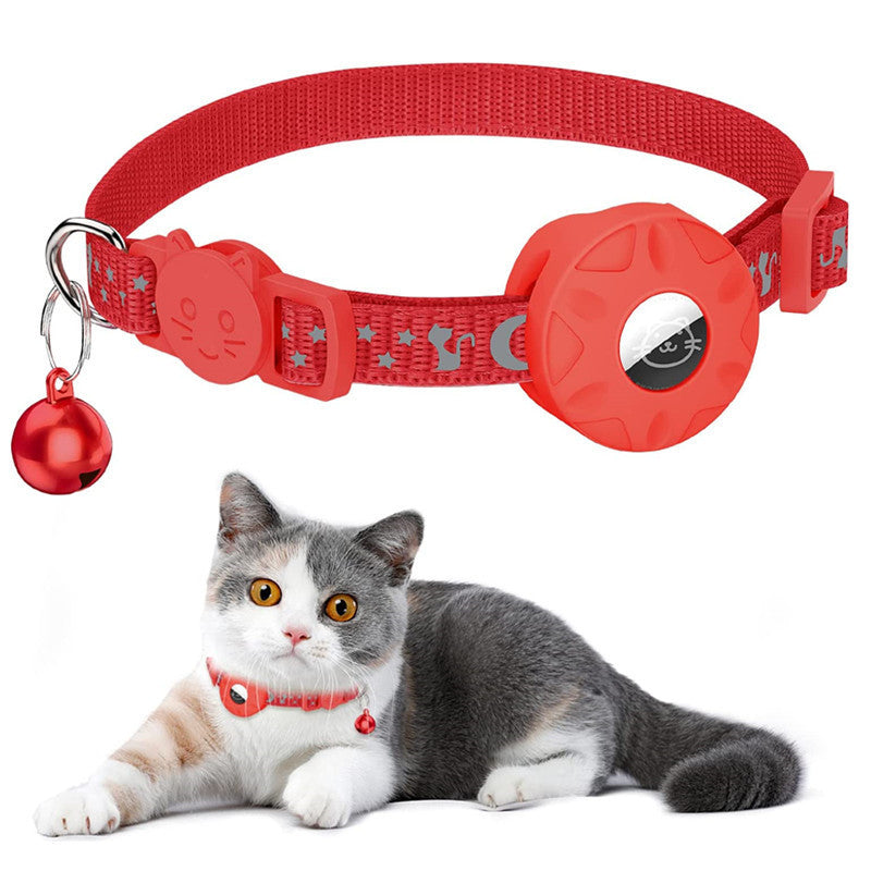 Reflective Star Moon Cat Dog Collar