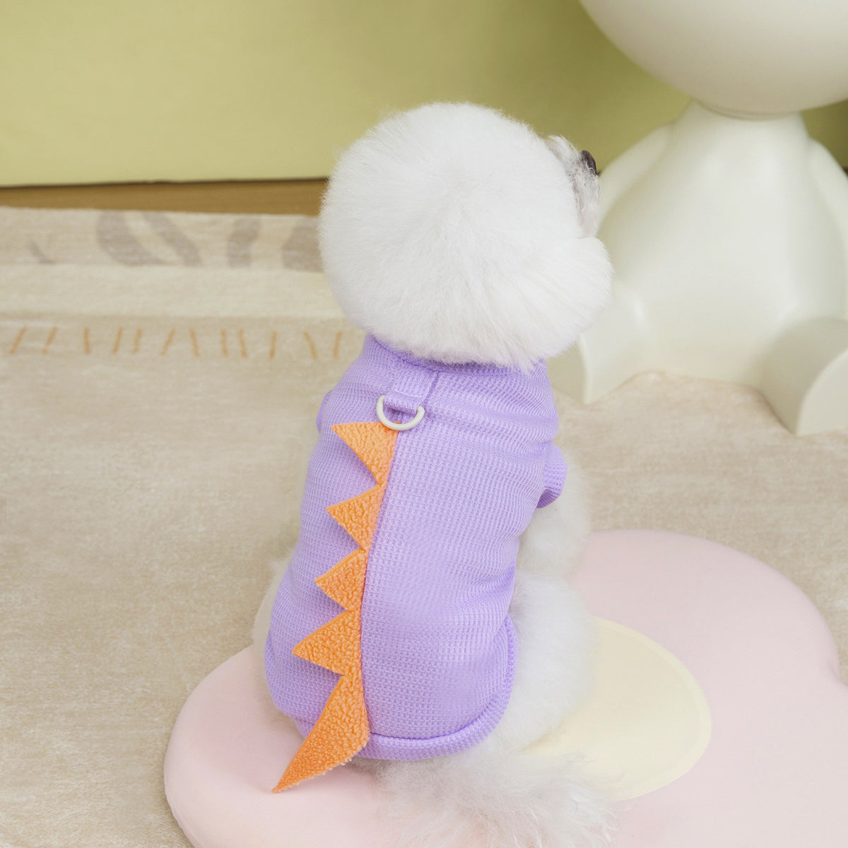 Polyester Pet Cartoon Clothes Dog