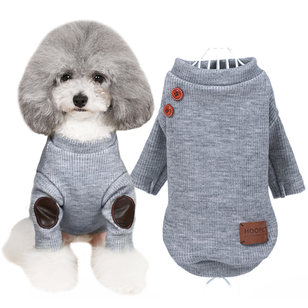 Pullover cat sweater small puppy two-legged