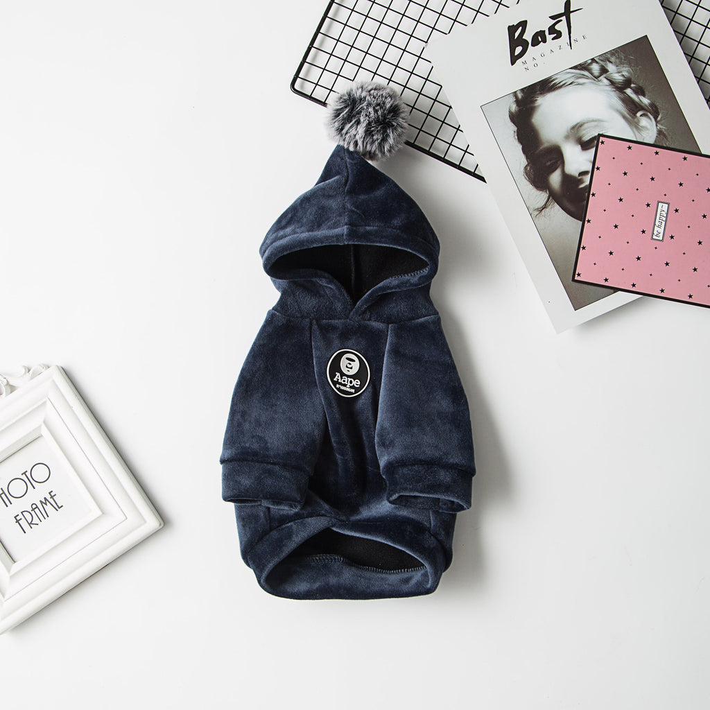 Comfortable and warm pet clothes for small dogs