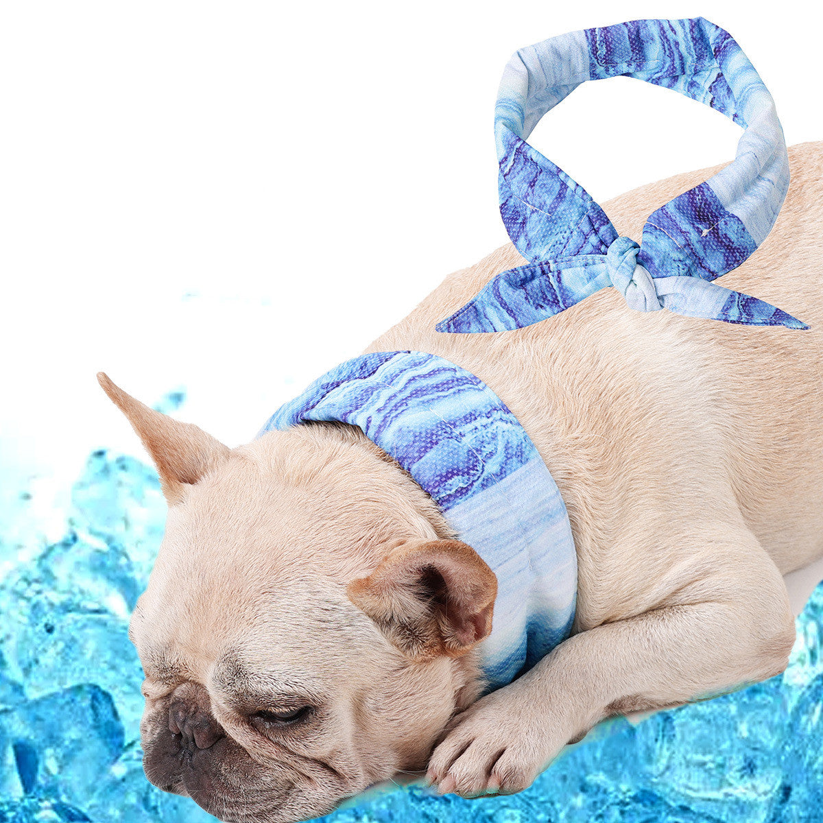 Pet Cooling Ice Scarf Outdoor Heat Relief Artifact