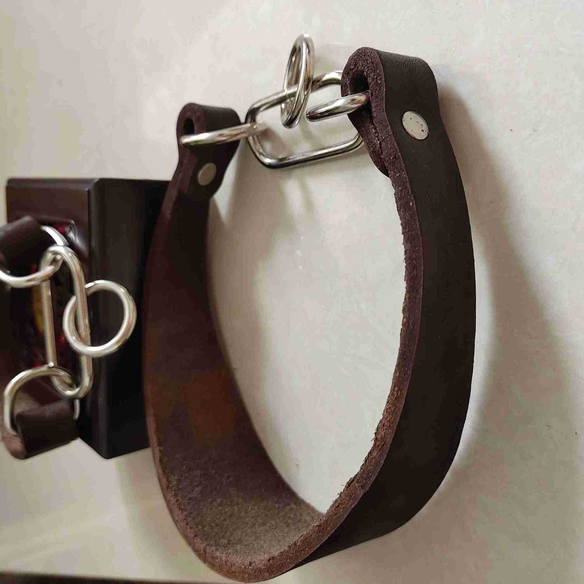 Widened Greyhound Leather Collar