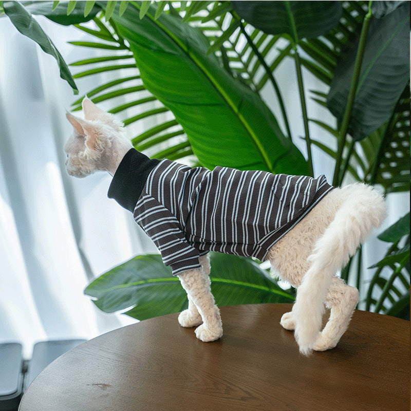 Summer New Striped T-Shirt Pet Clothes