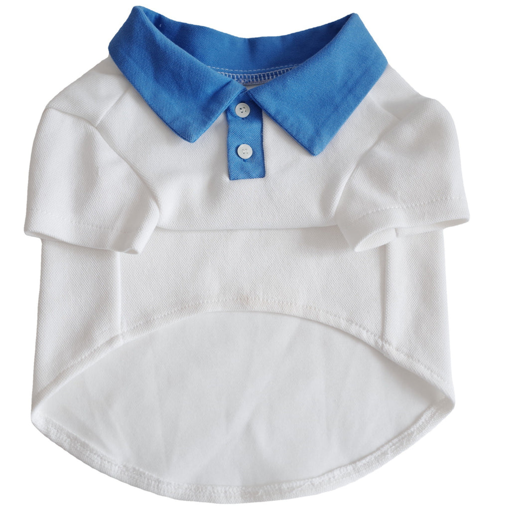 Dog Autumn And Winter Plus Size Colorblock Polo Shirt School Uniform