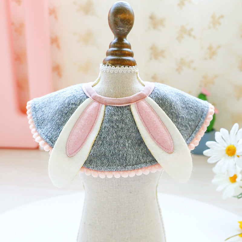 Dog Cat Cartoon Animal Bib Pet Scarf