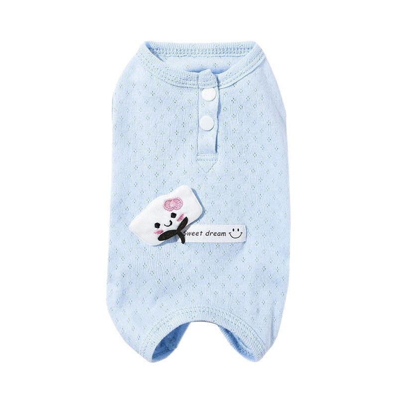 Cat Clothing Belly-covering Garment Spayneuter Suit Kitten Vest