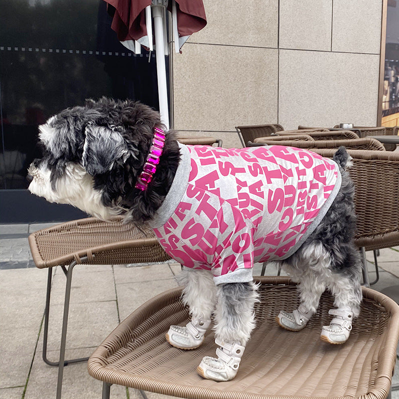 Dog Tide Brand T-shirt Letter Spring And Summer