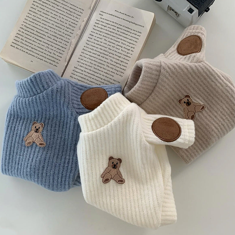 Knitted Base-Layer Shirt For Small Dogs, Pet Clothing