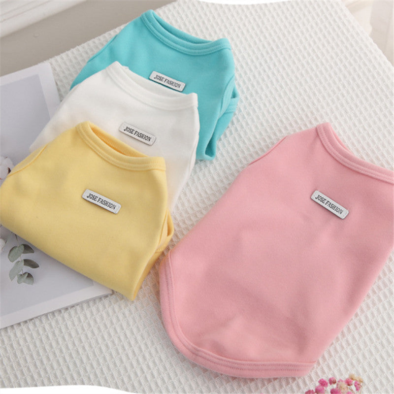 Autumn Fleece Dog Teddy Bichon Cat Vest