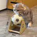 Vertical Wooden Grounder Cat Scratch Board Wear-resistant No Dandruff