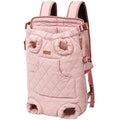 Dog Outdoor Backpack Winter Thickened Quilted Bag