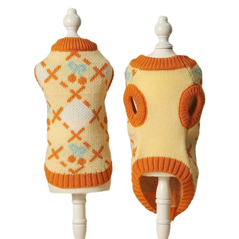 Cat Sweater Autumn-winter Warm And Thickening Windproof
