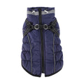 Warm Reflective Traction Coat Plus Fleece Waterproof Jacket