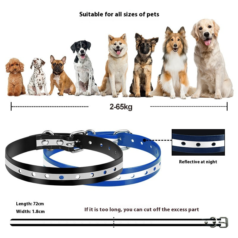 Pet Bark Suppressant Collar With Training Device TPU