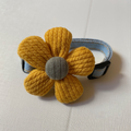 Kitten Floral Bow Tie Collar