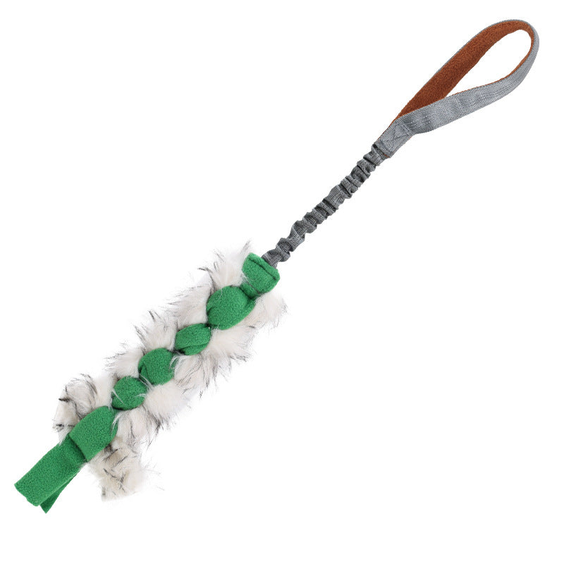 Cord Teether Bends And Hitches Bite-resistant Tug-of-war Woven Bends And Hitches Interactive Relieving Stuffy Pet Toy