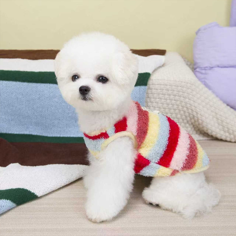 Pet Clothes For Small And Medium-sized Dogs In Autumn And Winter, Cute Little Bear Cloth Label Teddy Bichon Frise Two-legged Coat, Dog Clothes